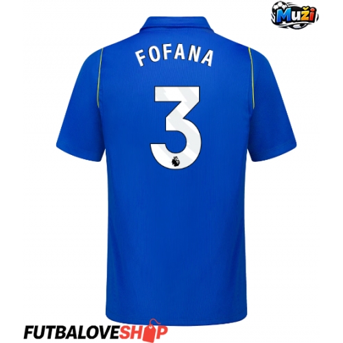 Dres Chelsea Wesley Fofana #3 Domáci 2026-27 Krátky Rukáv